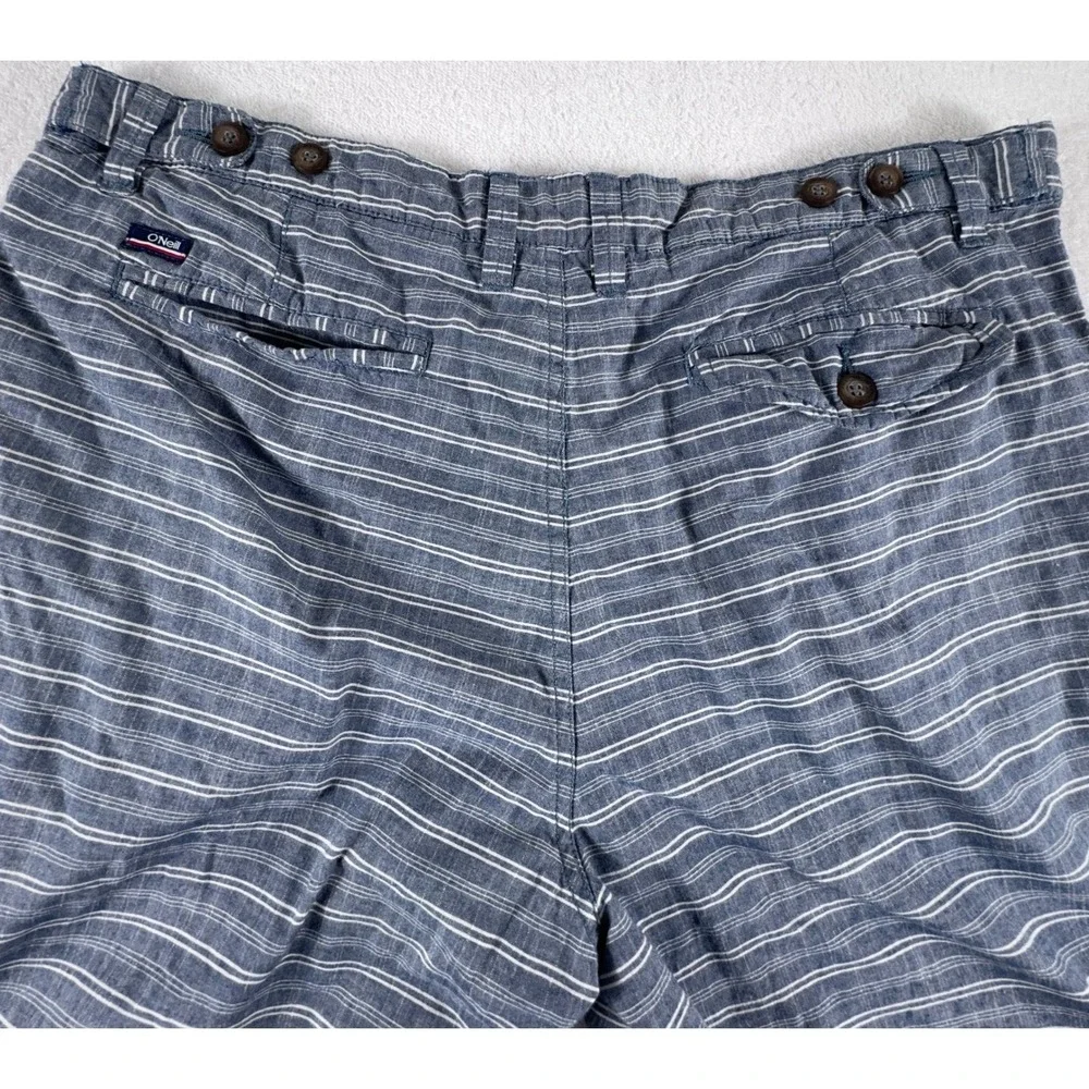 Jack O'Neill Shorts Mens 36 Blue Striped 9